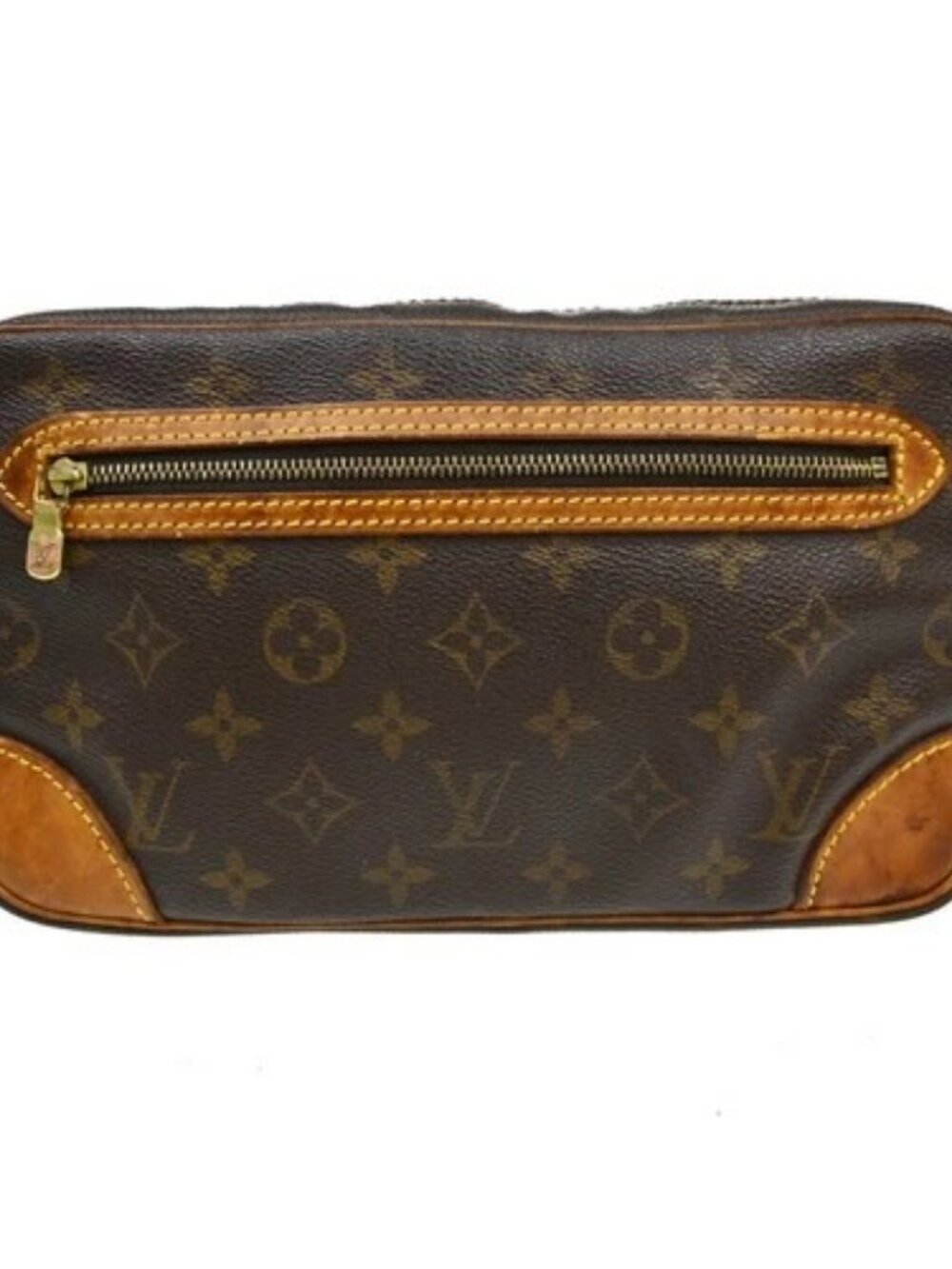 Best05 LOUIS VUITTON MARLY DRAGONNE GM CLUCTH BAG PURSE M51825 SL1000 BQ01047
